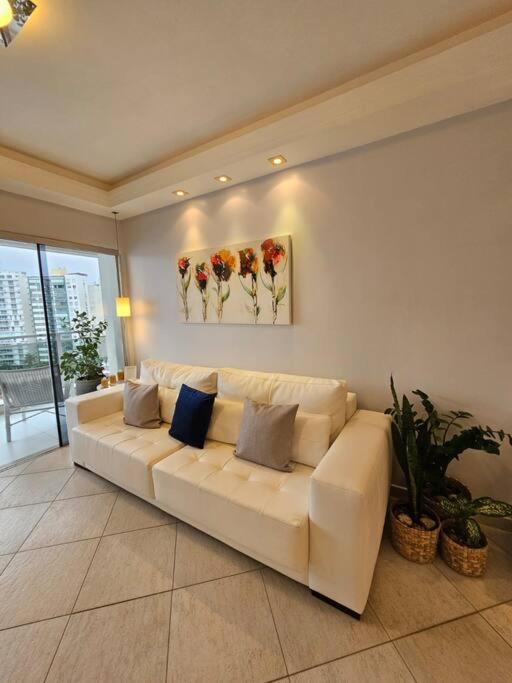 Apartamento Pe Na Areia Com Jacuzzi E Vista Incrivel Mar! Guarujá